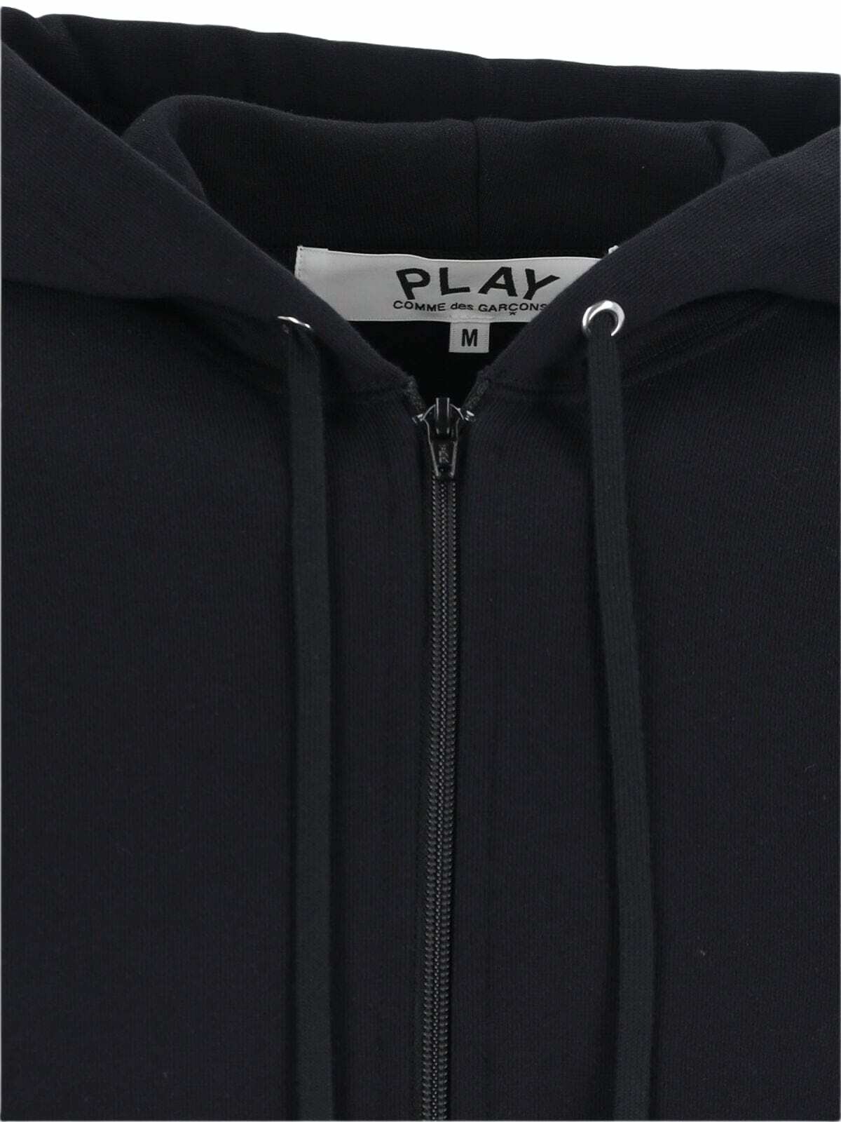 Comme des Garçons Play Logo Zip Sweatshirt
