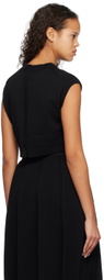 AURALEE Black Crewneck Sweater