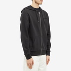 A.P.C. Men's A.P.C Quentin Zip Hoody in Black/Black