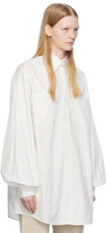 Elleme White Oversized Shirt