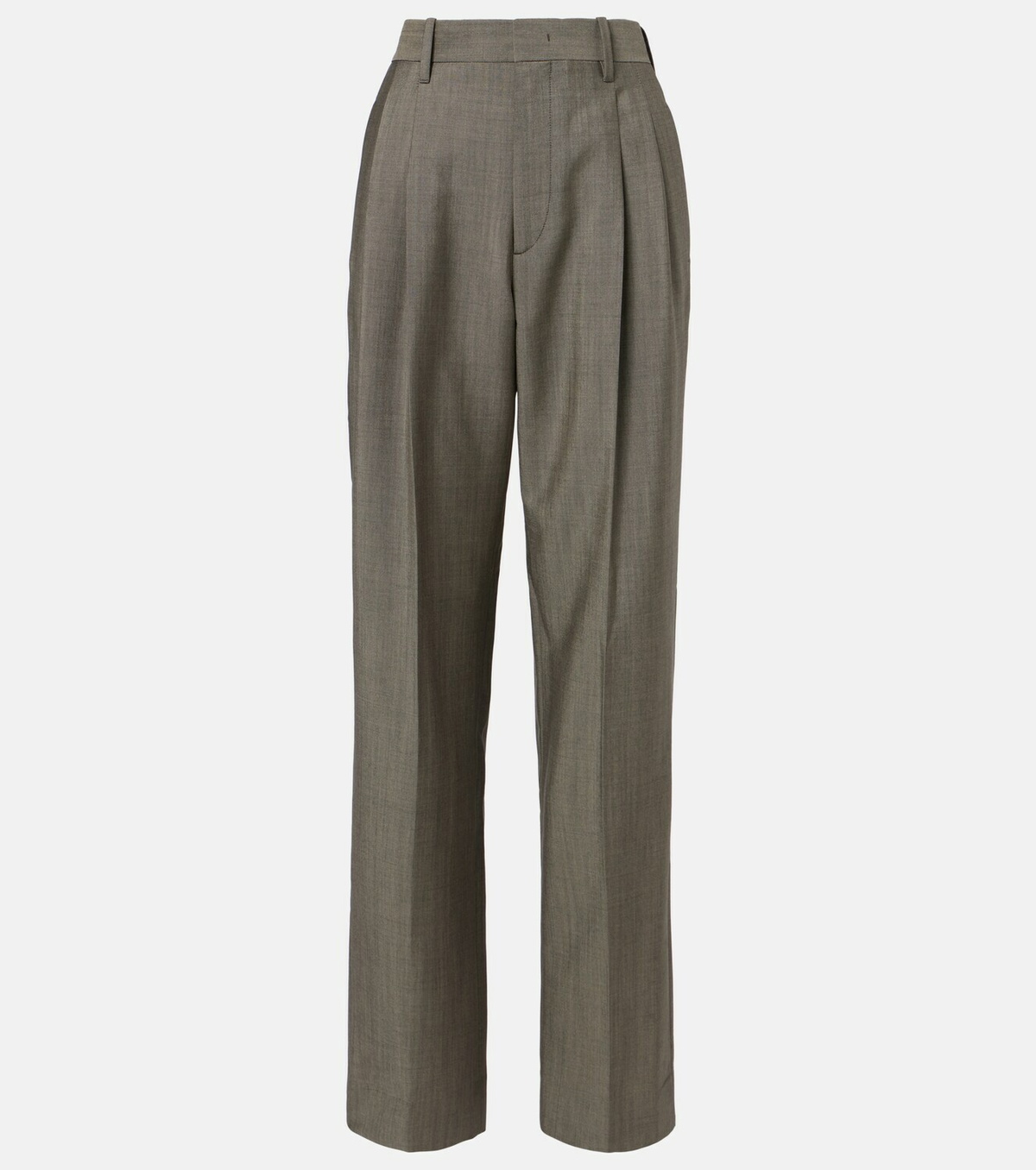 Victoria Beckham Wool and mohair straight pants