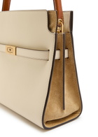 Tory Burch Lee Radziwill Double Small Leather top Handle bag - Cream - One Size