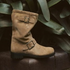 Jimmy Choo Biker Mid Flat Boot