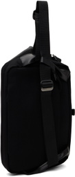 Côte&Ciel Black Riss Coated Canvas Pouch