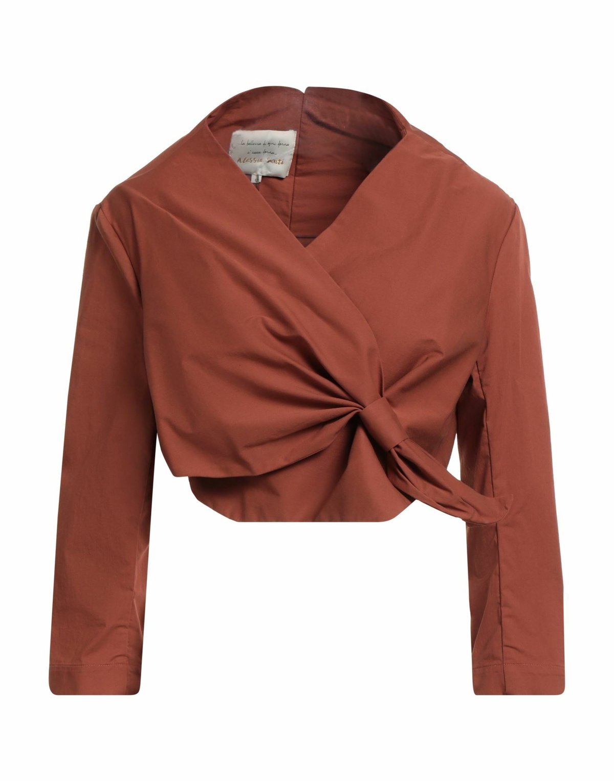 Alessia Santi Womens Jacket in Brown