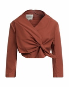 Alessia Santi Womens Jacket in Brown