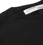 Off-White - Slim-Fit Logo-Print Cotton-Jersey T-Shirt - Black