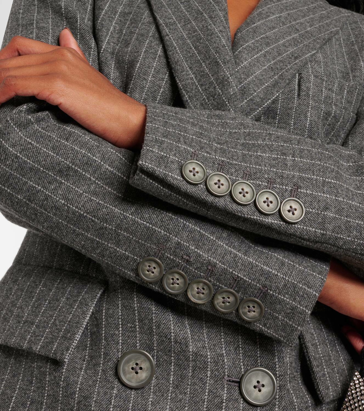 Alex Perry Pinstripe blazer Alex Perry