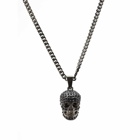 Alexander McQueen Men's Swarovski Skull Pendant in Multi