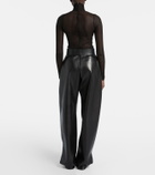 Givenchy Logo mesh bodysuit