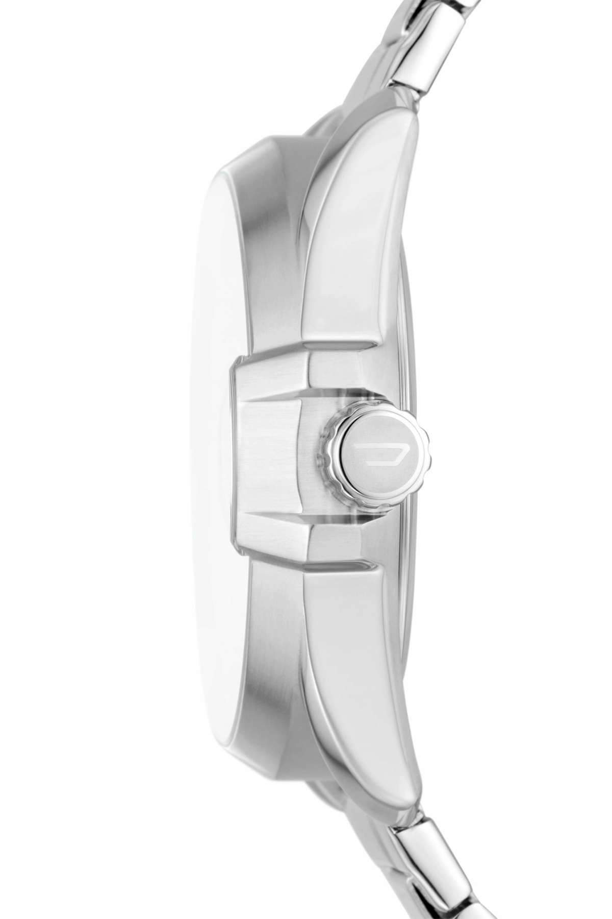 Diesel MS9 three-hand date stainless steel watch - Timeframes - Unisex - Silver