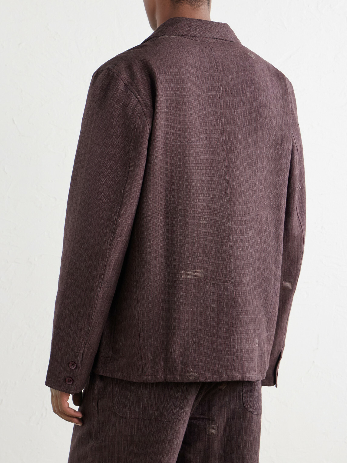 Kardo - Somesh Cotton Suit Jacket - Brown