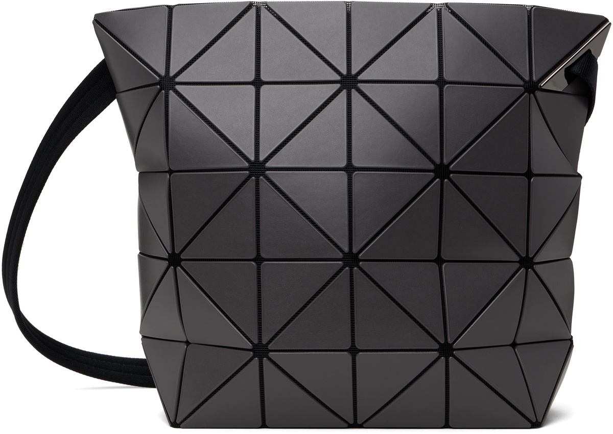 Bao Bao Issey Miyake White and Yellow Pixel Messenger Bag