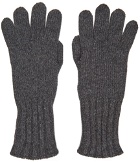 Margaret Howell Grey Long Cuff Gloves
