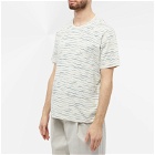 Corridor Men's Frequency Stripe T-Shirt in White