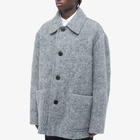 Dries Van Noten Men's Ronnor Wool Jacket in Grey