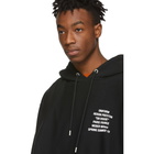 Heron Preston Black Metal Workers Hoodie