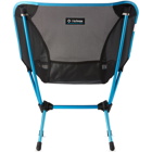 Helinox Blue and Black Canvas One Chair
