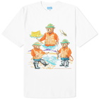 MARKET Men's Sportsman Bear T-Shirt in White