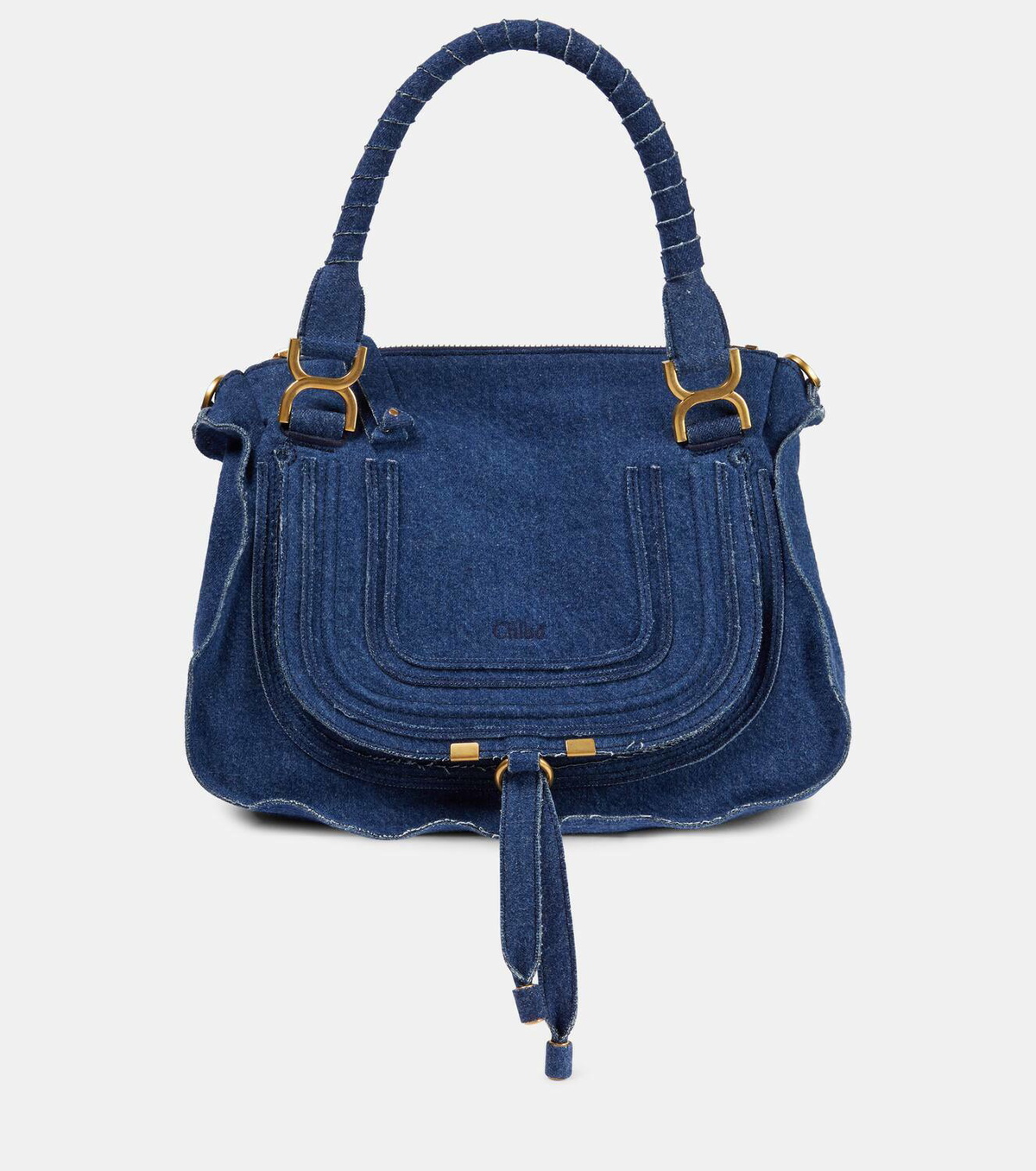 ハンドバッグ Chloe Marcie Medium Double Carry Deep Denim Review] Chloe Marcie Double Carry, Unknown Factory : r