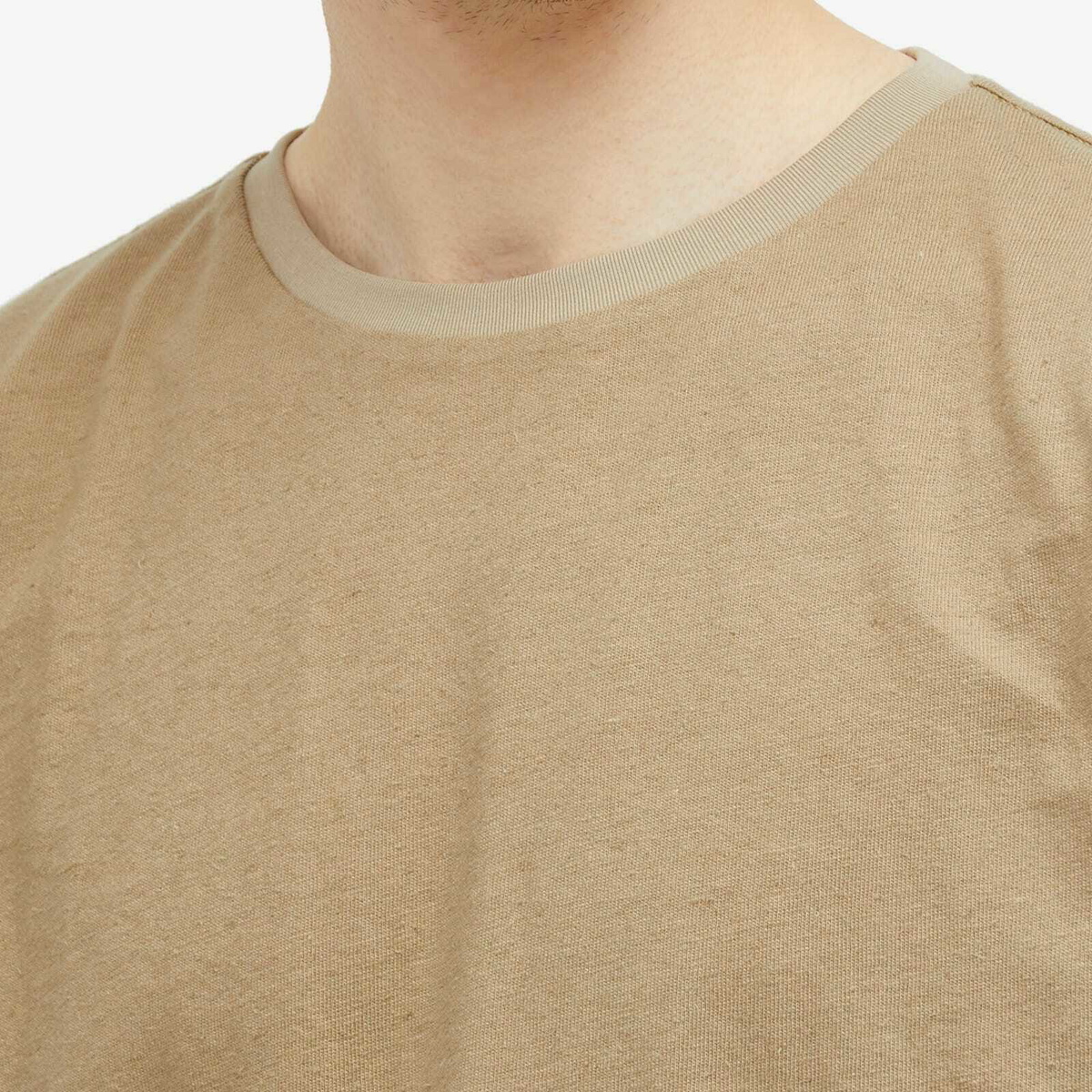 Satta Men's OG Hemp T-Shirt in Elephant Grey/Ecru