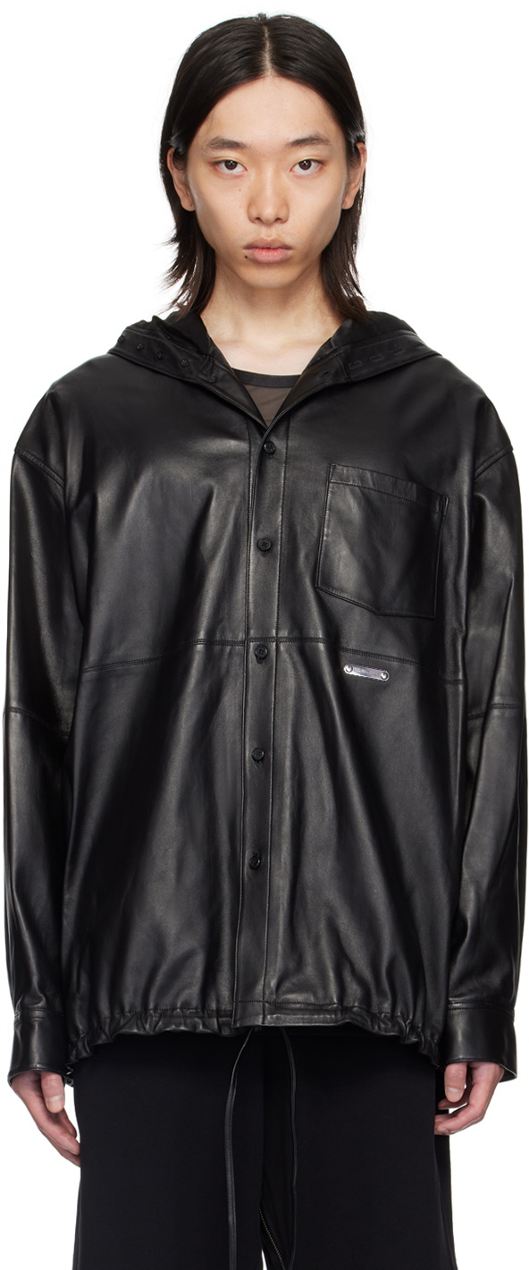 Helmut Lang Black Astro Leather Jacket Helmut Lang