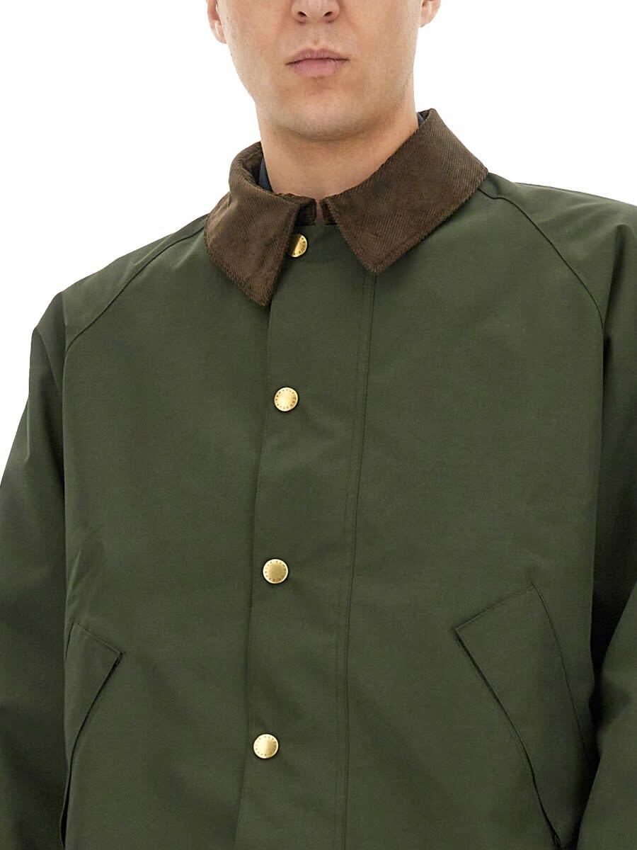 ジャケット・アウター Barbour Overdyed Transporter Jacket L Barbour - Oversized Transporter Casual Jacket in Sage – Stoy