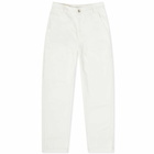 Maison Kitsuné Women's Worker Jeans in Off-White