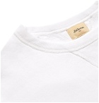 Bellerose - Fleece-Back Cotton-Jersey Sweatshirt - White
