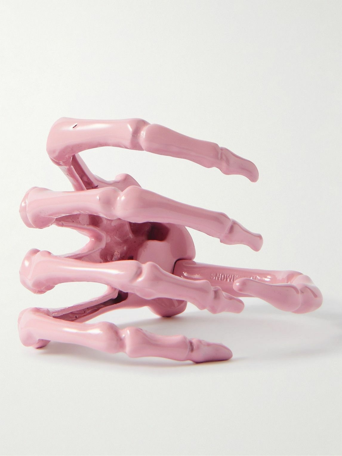 Raf Simons - Skeleton Enamel Cuff - Pink Raf Simons