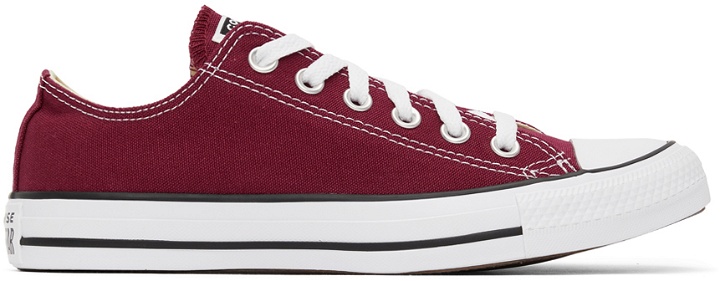 Photo: Converse Burgundy Chuck Taylor All Star Low Sneakers