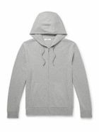 Mr P. - Merino Wool and Cashmere-Blend Zip-Up Hoodie - Gray