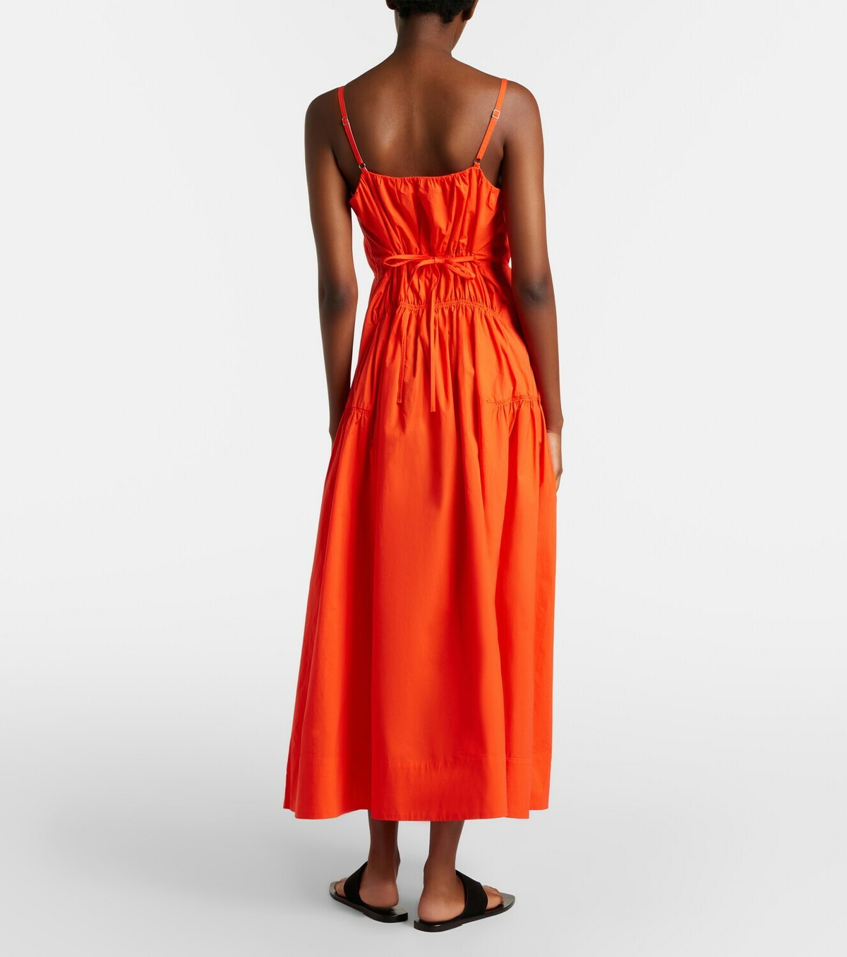 Proenza Schouler White Label Michelyn cotton-blend maxi dress