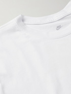 Nike - Sportswear Printed Cotton-Jersey T-Shirt - White