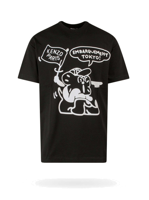 Photo: Kenzo Paris T Shirt Black   Mens