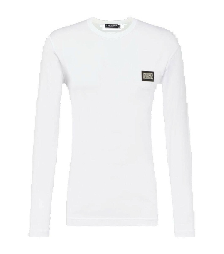 Photo: Dolce&Gabbana Logo cotton T-shirt