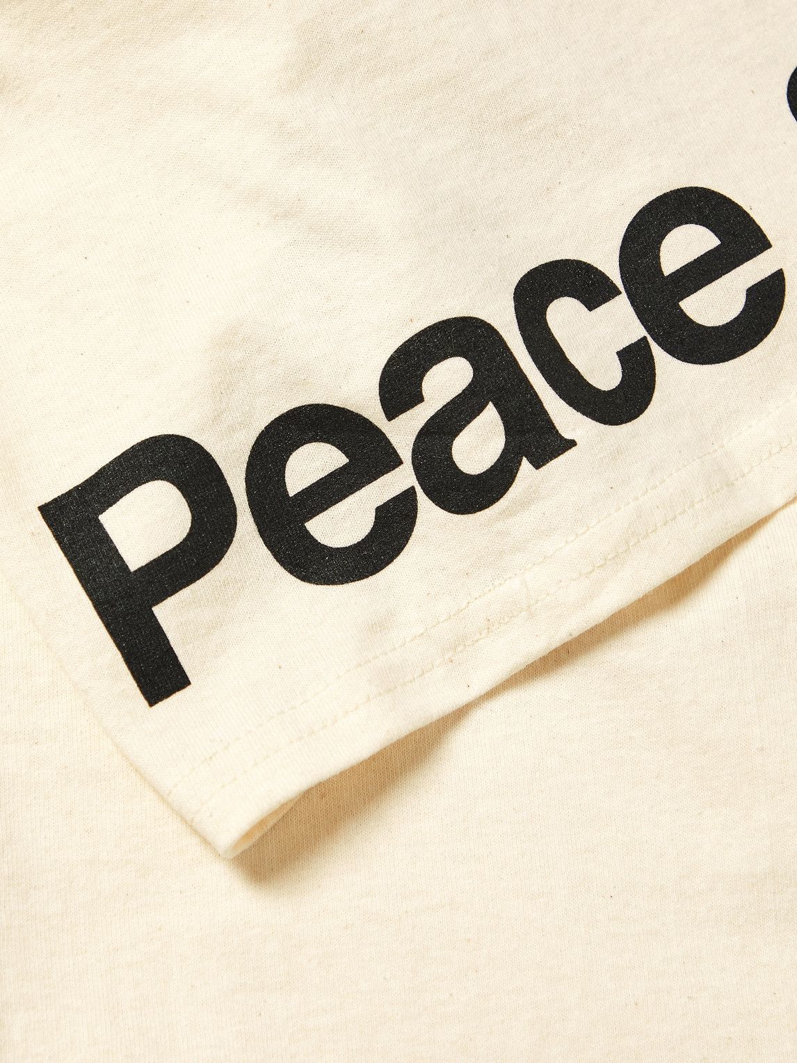 Museum Of Peace & Quiet - Logo-Print Cotton-Jersey T-Shirt - Neutrals ...