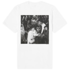 Boys Own Men's Dancefloor Front Print With Clockwork Logo Back T-S in White