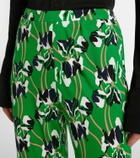 Diane von Furstenberg Brooklyn printed flared pants