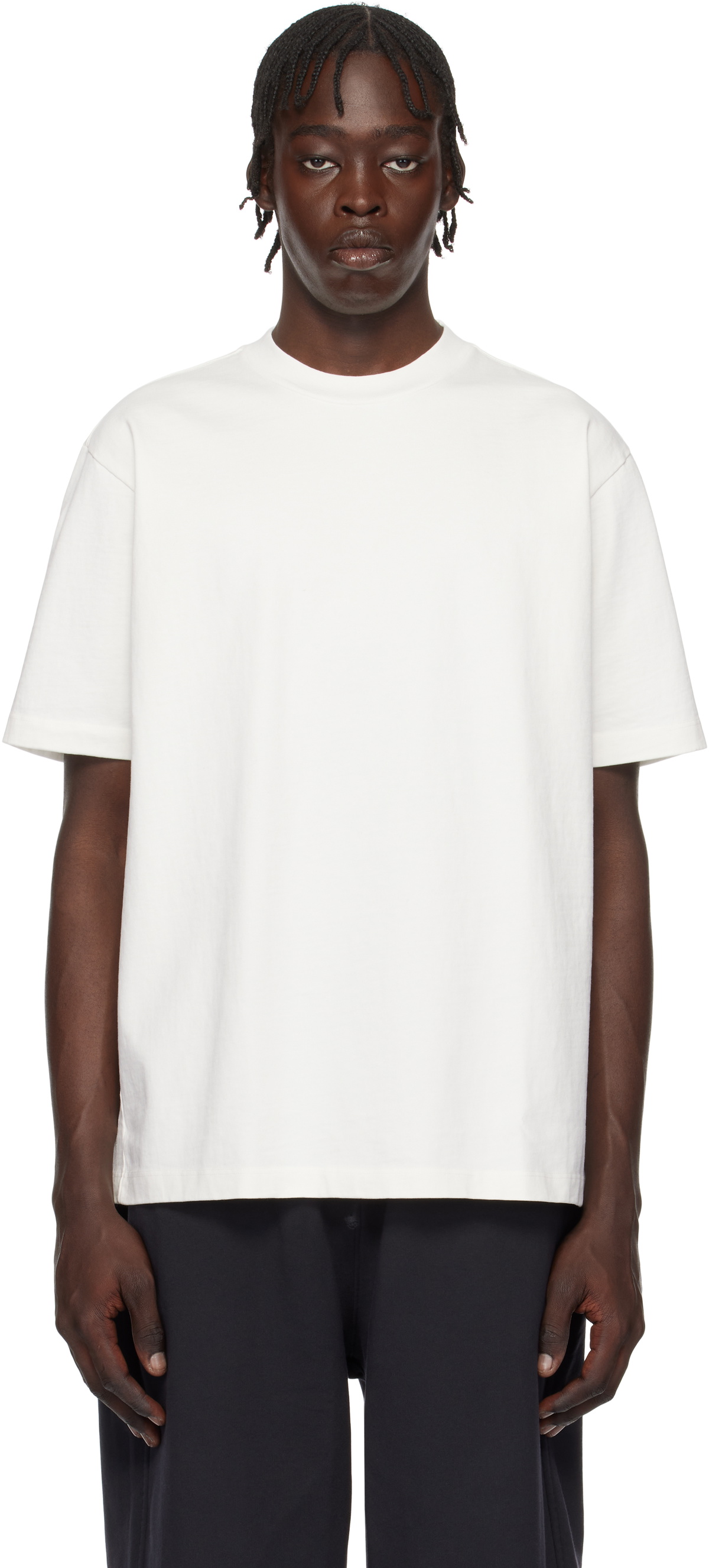 Lady White Co. White Rugby T-shirt Lady White Co.