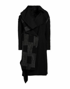 Yohji Yamamoto Womens Coat in Black