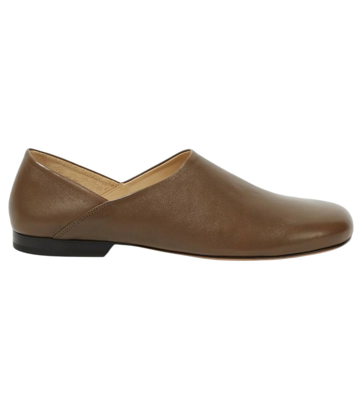 Photo: Lemaire Slippers leather-lined leather loafers