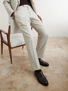 MORJAS - Full-Grain Leather Penny Loafers - Burgundy
