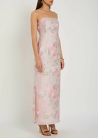 Bernadette Elora Floral-print Woven Maxi Dress Pink