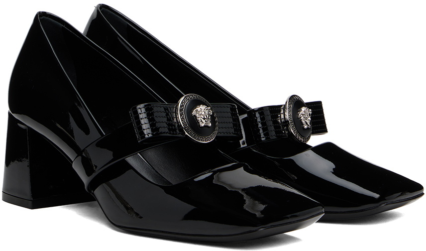 ★VERSACE★ GIANNI リボンクリップ ブラック★送関込み 関税込♢VERSACE♢ジャンニ リボン ヘア クリップ ファッション