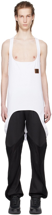 Photo: Olly Shinder White Upside Down Tank Top