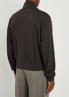 Our Legacy Mob Striped Cotton-blend Track Jacket Stripe