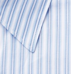 Gabriela Hearst - Light-Blue Quevedo Slim-Fit Striped Cotton Shirt - Blue