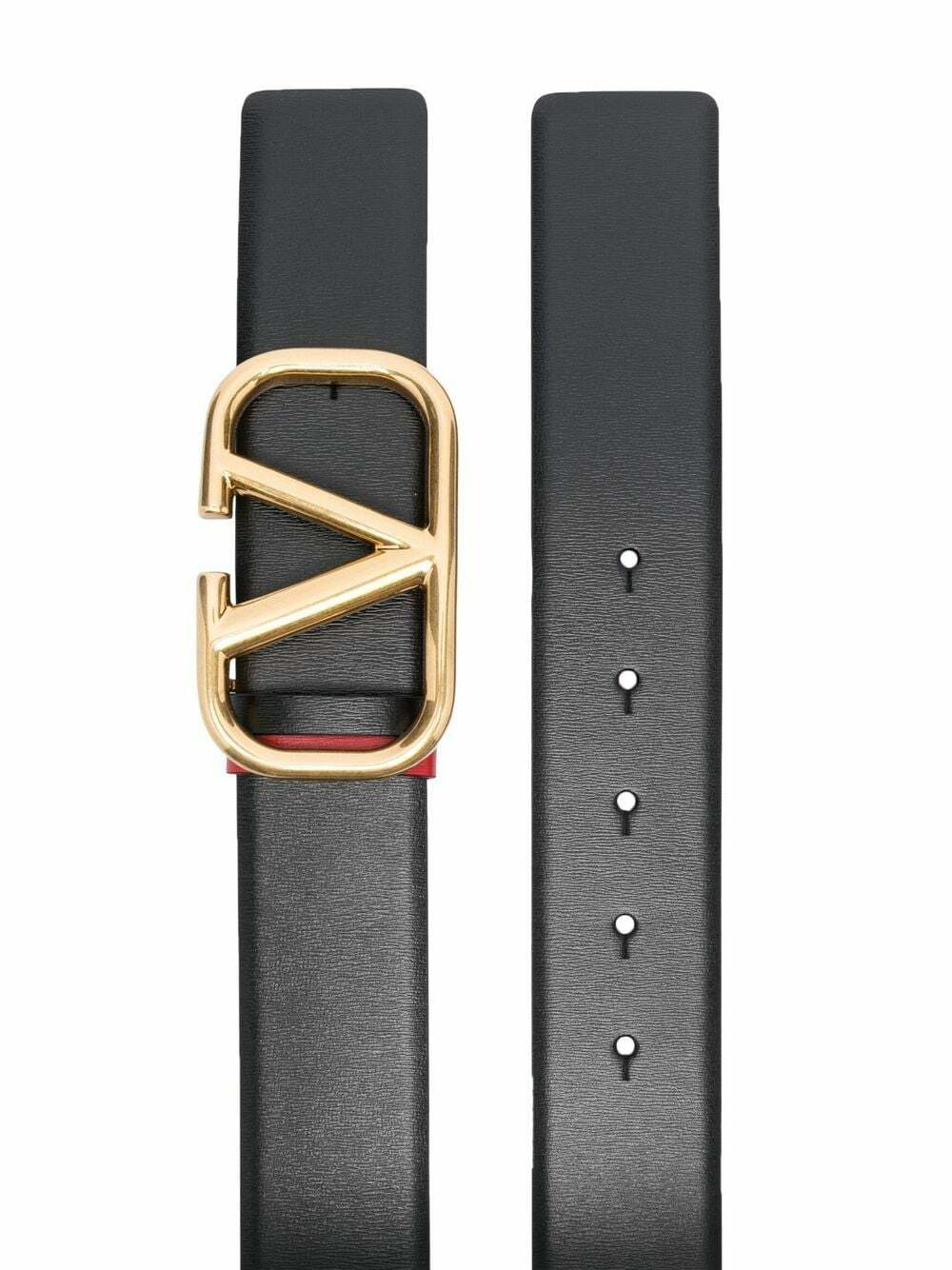 VALENTINO GARAVANI - Vlogo Signature Leather Reversible Belt