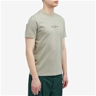 Fred Perry Men's Embroidered T-Shirt in Warm Grey